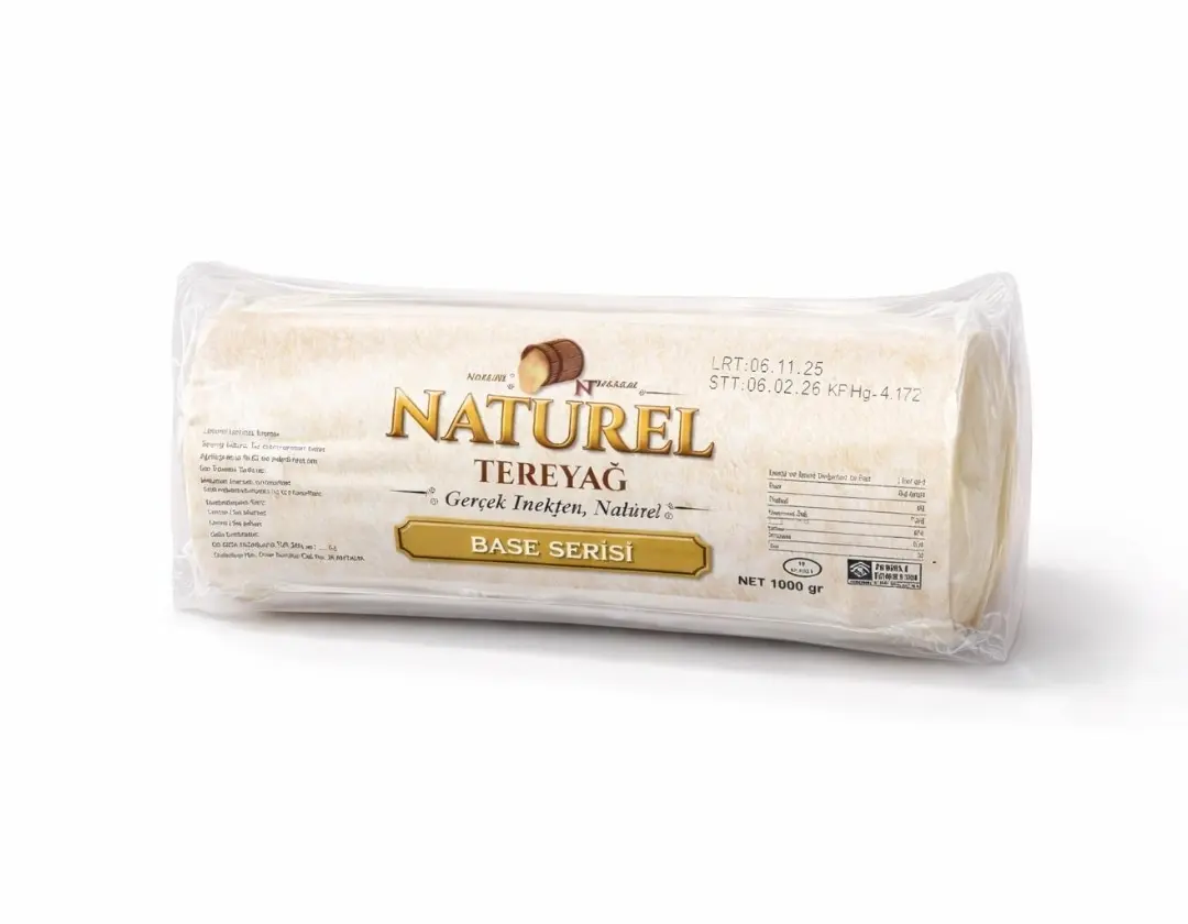 %82 Süt Yağlı Silindir (Rulo) Tereyağı 1kg - Görsel 4
