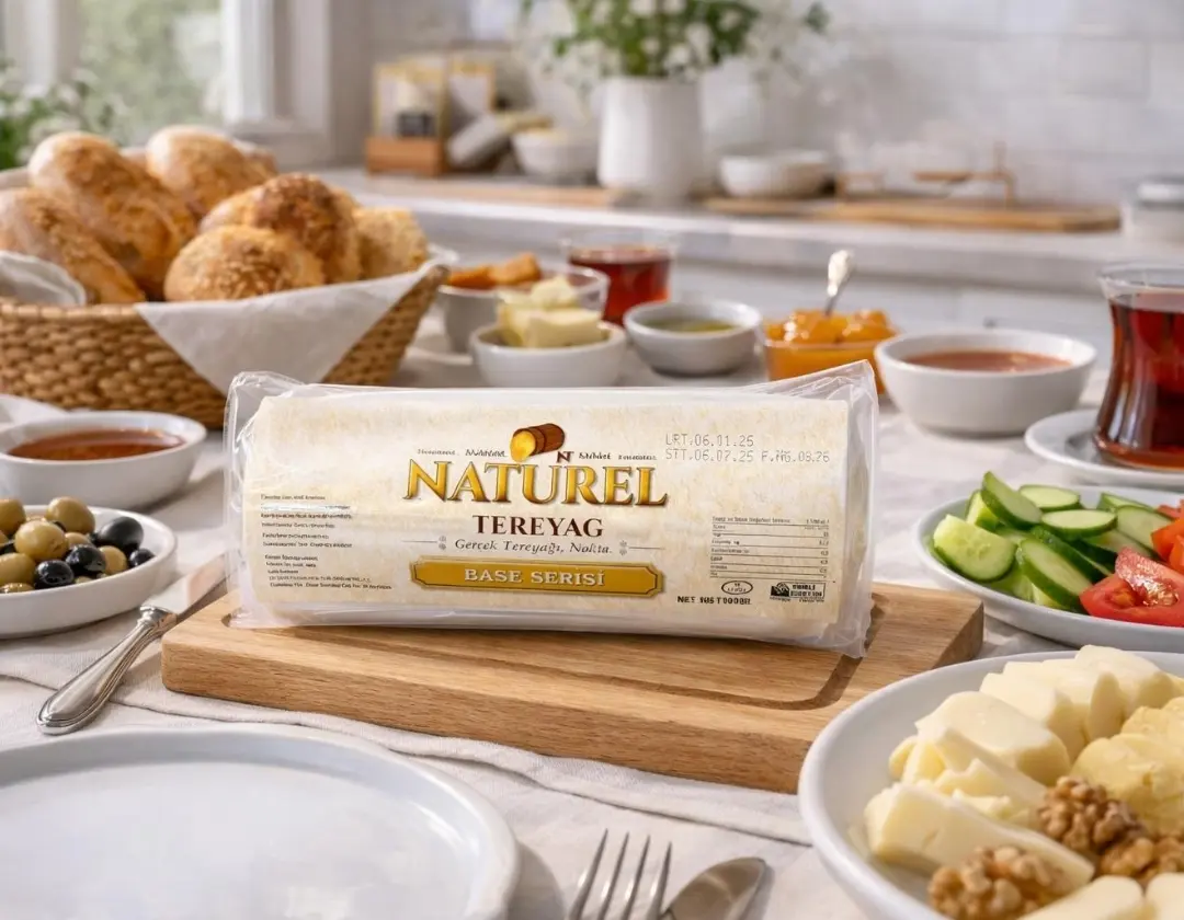 %82 Süt Yağlı Silindir (Rulo) Tereyağı 1kg - Görsel 3