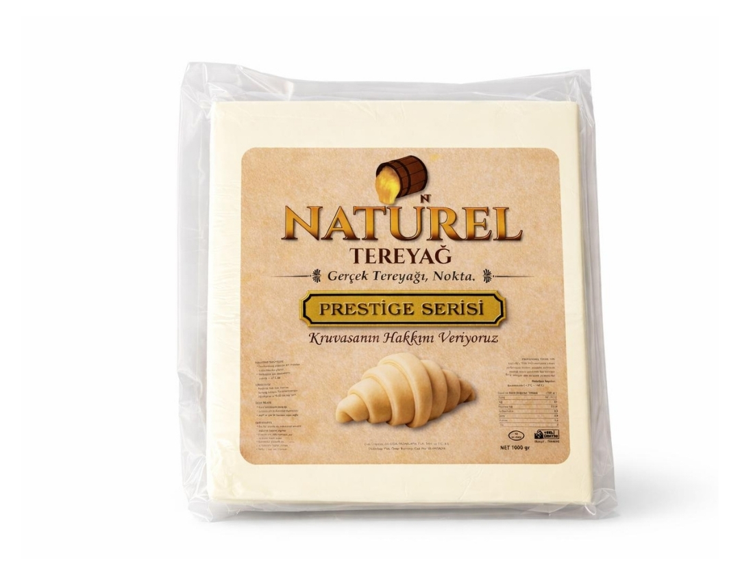 %85 Süt Yağlı Profesyonel Kruvasan Tereyağı 1 kg - Prestige Serisi - Görsel 4