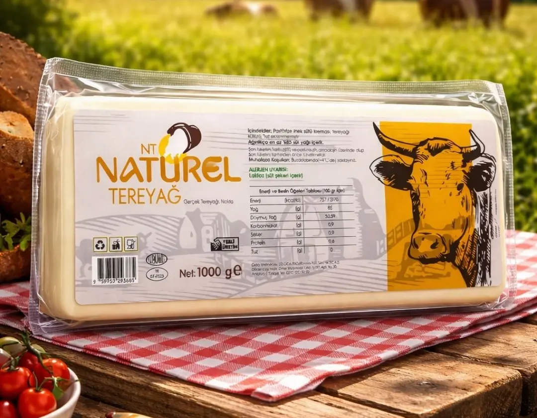 Geleneksel Tambur Yayık Tereyağı Özel Seri 1kg x 2 adet - Görsel 3