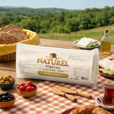 Doğal Tuzsuz Rulo Gurme Tereyağı 1kg