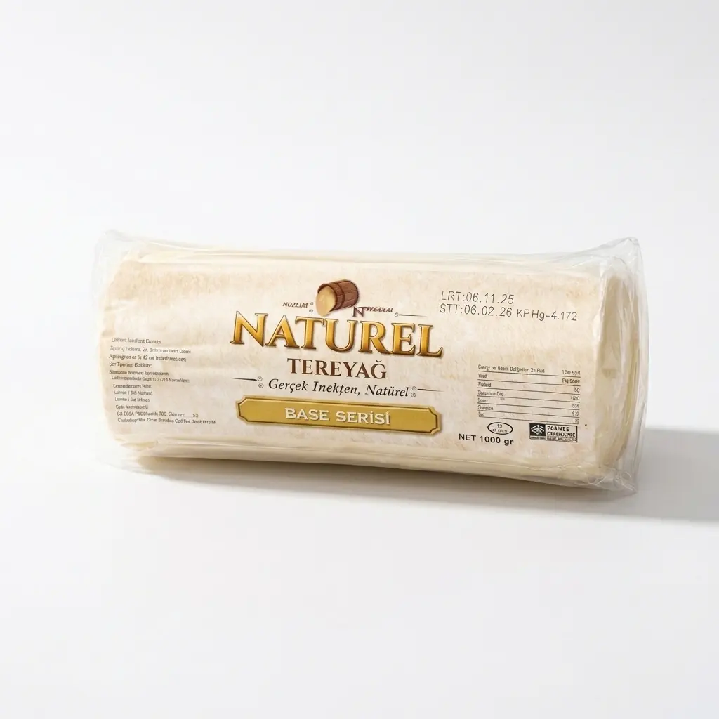 Doğal Tuzsuz Rulo Gurme Tereyağı 1kg - Görsel 2