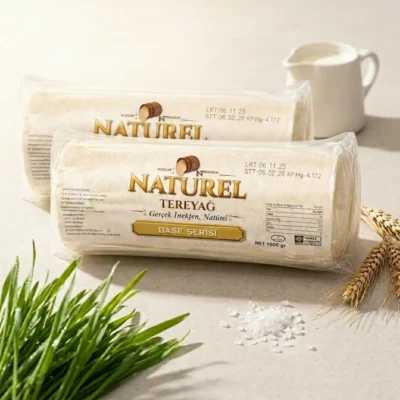 Doğal Tuzsuz Rulo Gurme Tereyağı 1kg x 2 adet
