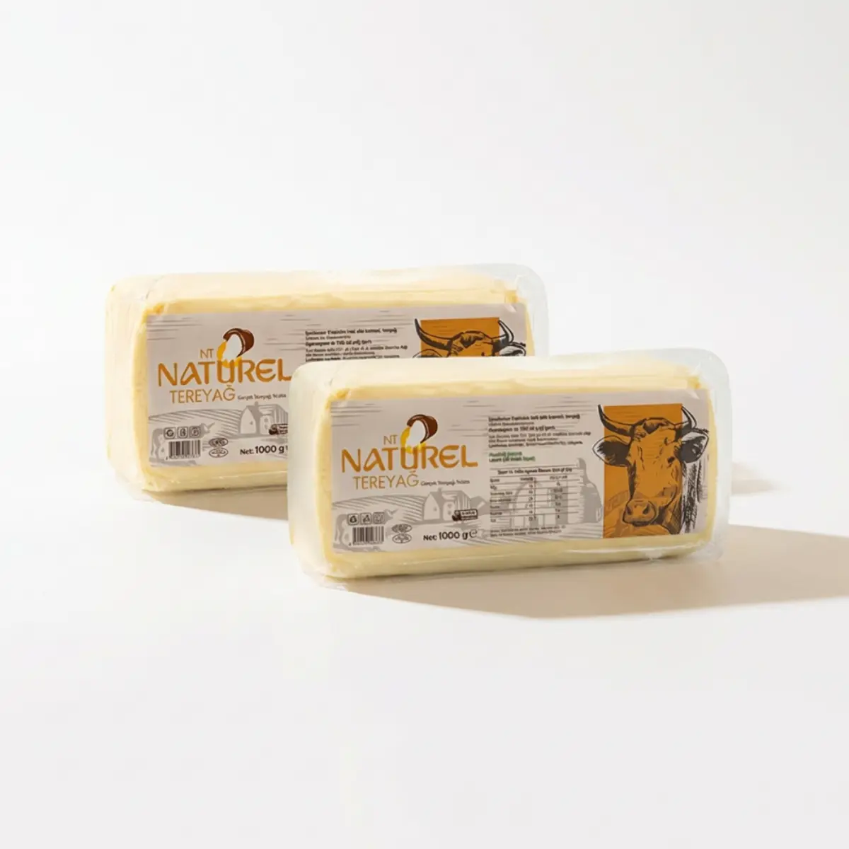 Geleneksel Tambur Yayık Tereyağı Özel Seri 1kg x 2 adet - Görsel 2